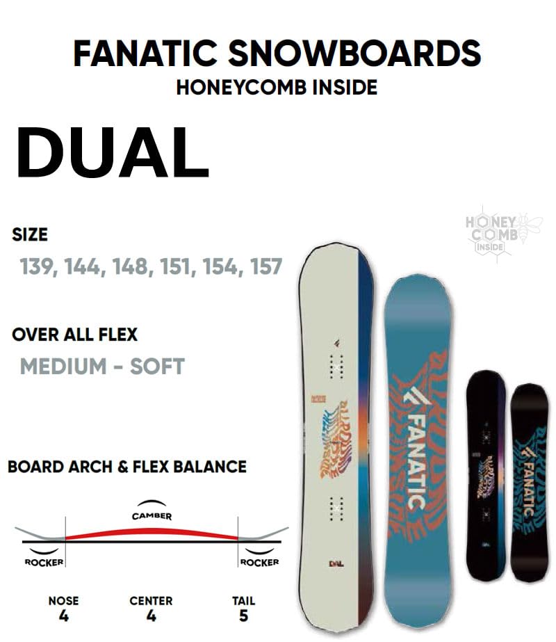 Amazon | 23-24 FANATIC/ファナティック DUAL デュアル メンズ