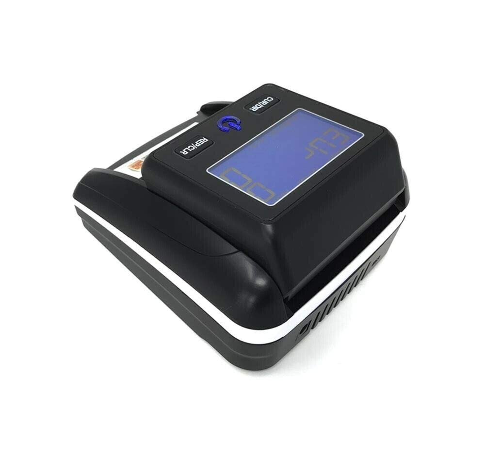 Rilevatore di soldi falsi aggiornabile con USB Verifica banconote false Euro con batteria ricaricabile e Conta Banconote - CW543