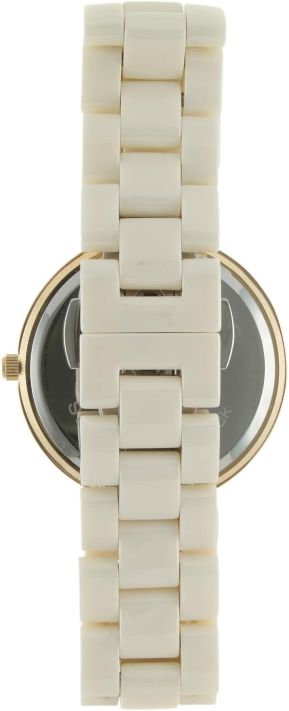 Peugeot PP Women's Ceramic Watch with Crystal Bezel