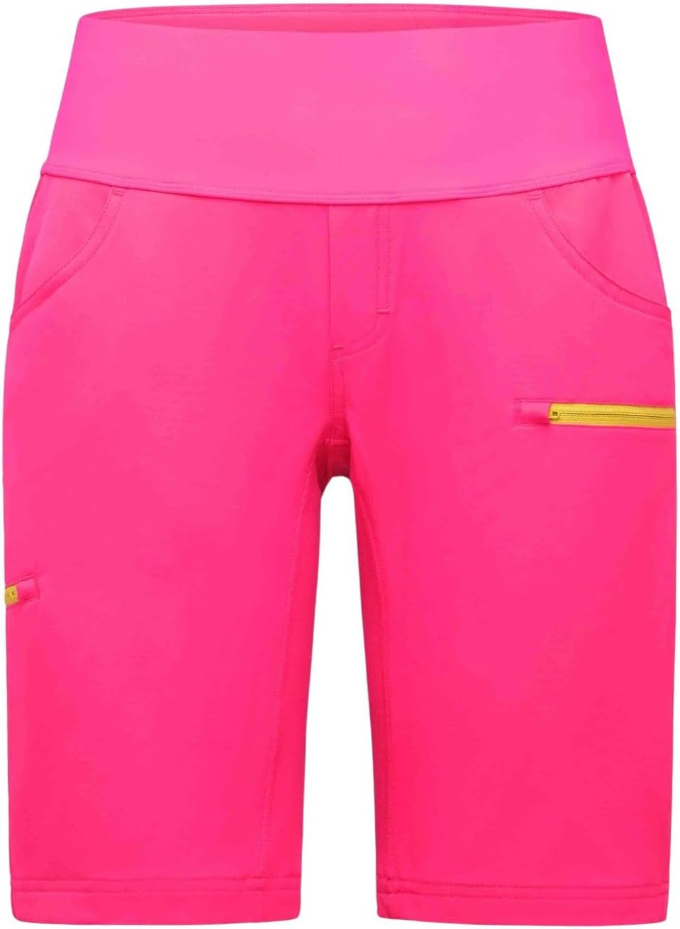 SHREDLY Limitless 11" Mountain Bike Shorts for Women | High-Rise Stretch Waistband Cycling Shorts | EcoMove Recycled Fabric