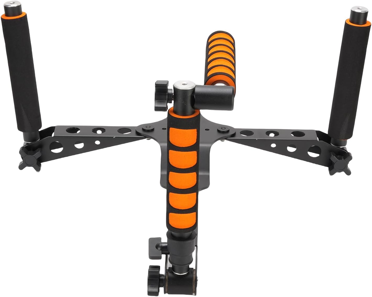 Focket Camera Shoulder Rig, Foldable Aluminum Alloy Stabilizer Kit with Universal Mount for DSLR Video Camcorder Mirrorless