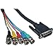 Kramer Electronics C-DMA/5BM-6 DVI-A to 5 BNC (Male - Male) Cable (6