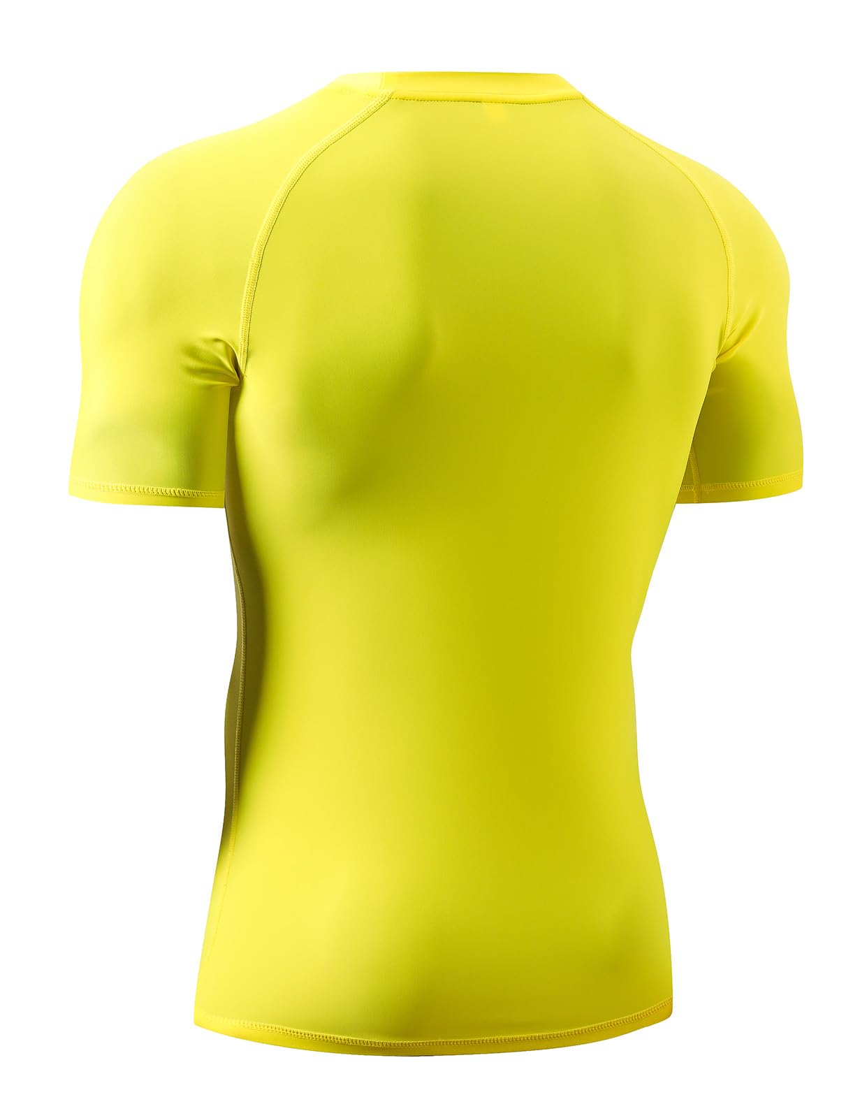 LAFROI Camiseta de manga corta para hombre UPF 50+ compresión BJJ Swimm Rash Guard