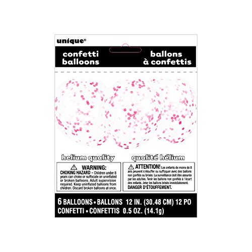 Unique Party 58107 - Palloncini di Coriandoli - 30...