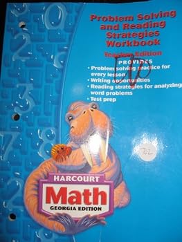 Hardcover Ga Prob Slvg&rdg Strat Wkbk Te G3 Math08 Book