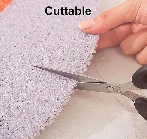 Alfombrilla de ducha antideslizante de PVC permeable para plato de ducha 5