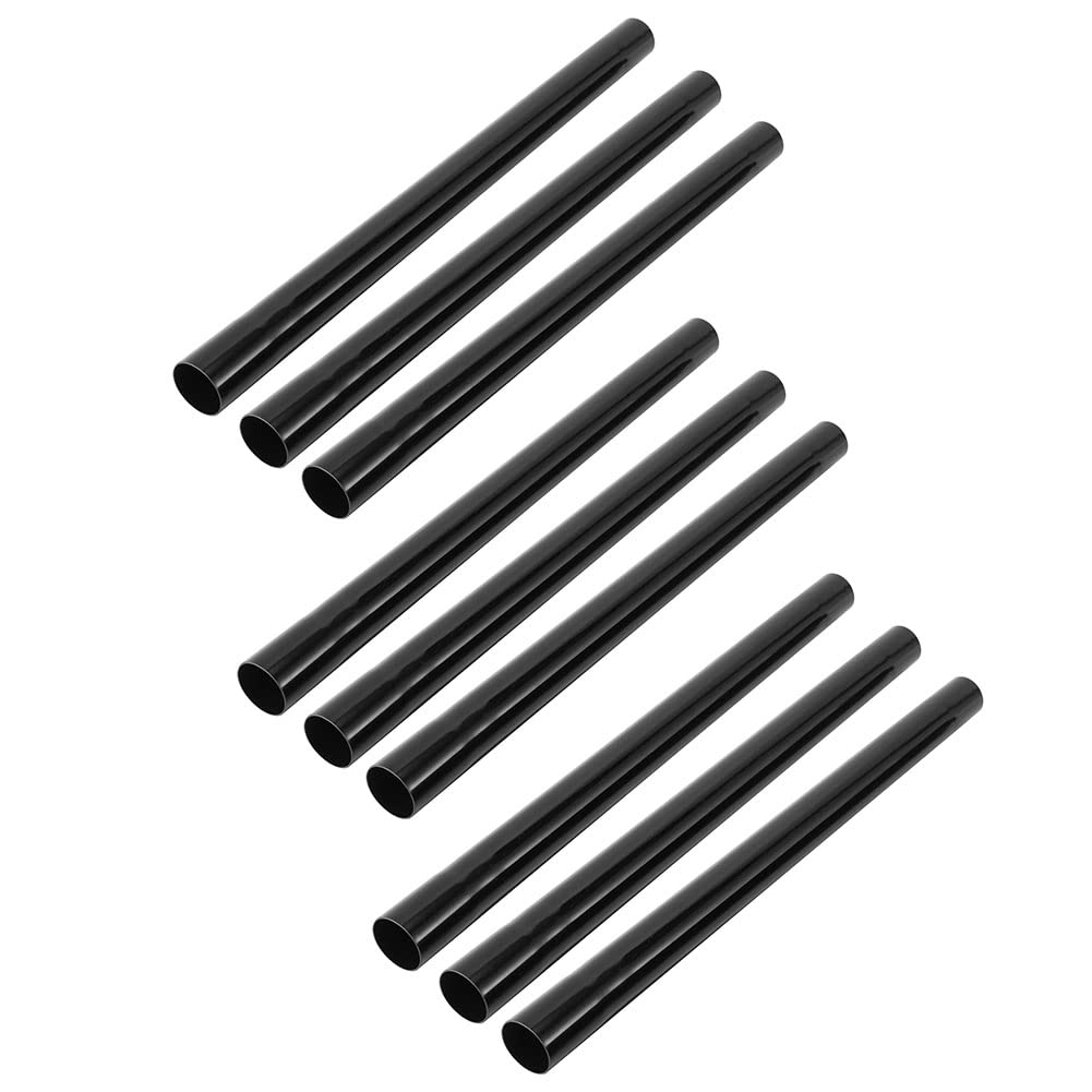 Hndhbfgrt Black 9Pcs Vacuum Cleaner Extension, Vacuum Cleaner Accessories, 32Mm Inner Diameter Vacuum Hose Plastic Wand Pipe