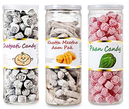 Shadani Chatpati-Aam Pak-Paan 230g. Candy's Triple Pack