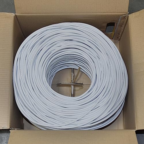 Premiertek Cable de Red CAT6 UTP 1000Ft Gris miniatura 2