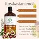 Green idea - ROSSKASTANIENÖL bei Krampfadern, Hämorrhoiden, Besenreiser, schwere Beine | Venenschatz | mit Rosskastaniensamen- und Blütenextrakt - Hämorrhoidenöl mit Rosskastanienextrakt 100 ml