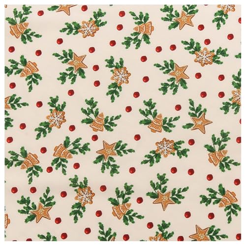 Tissu de Noël au mètre facile à coudre pour déguisements et nappes