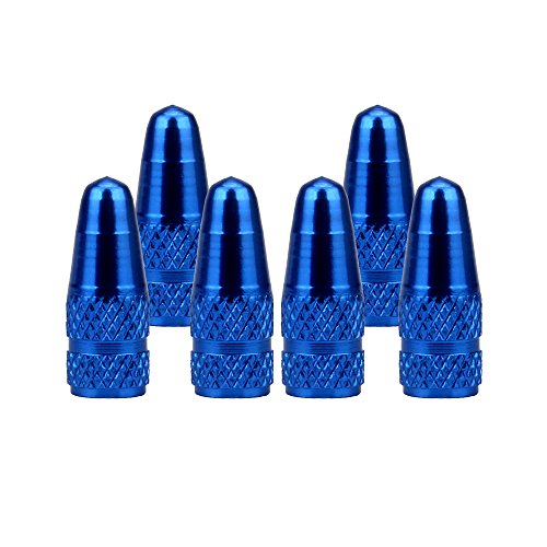 Amazon.co.uk SENZEAL 6Pcs Bicycle Presta Valve Dust Caps Aluminum Alloy French Style Cycling Tyre Valve Stem Caps for MTB Bicycle Road Bike Wheels Blue #ad #ad