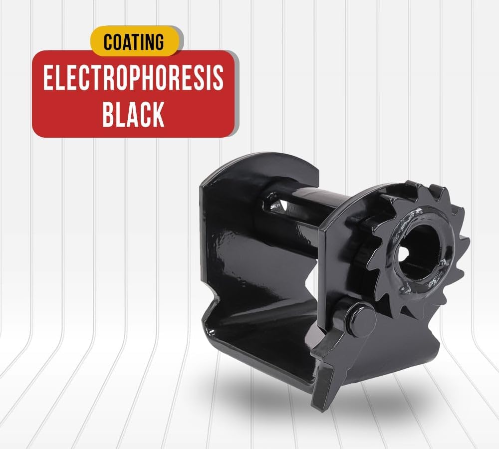 Mytee Products (4 Pack) Trailer Winch - Standard Sliding C Track - Low Profile