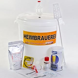 Bierbrauset für Anfänger mit Zubehör bis 23 Liter Bier brauen BRAUset mit Bierkit