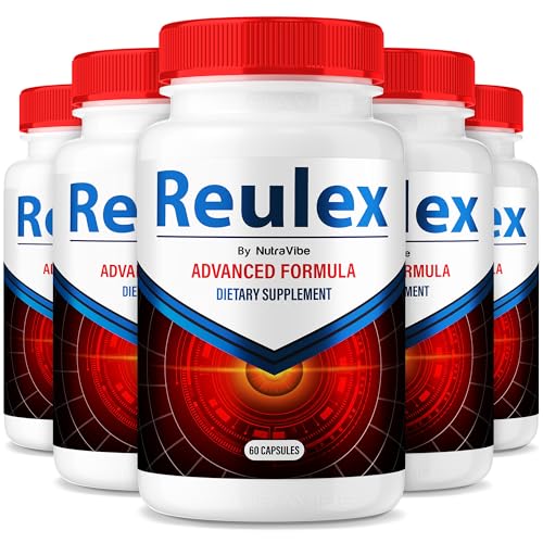(5 Pack) Reulex Capsules – Natural Joint Support Formula for