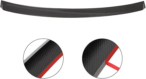 Miniatura 227 de SCITOO Spoiler Wing GT Style Universal 52" ABS Brillante Carbono Aspecto Trasero Alerón Alerón