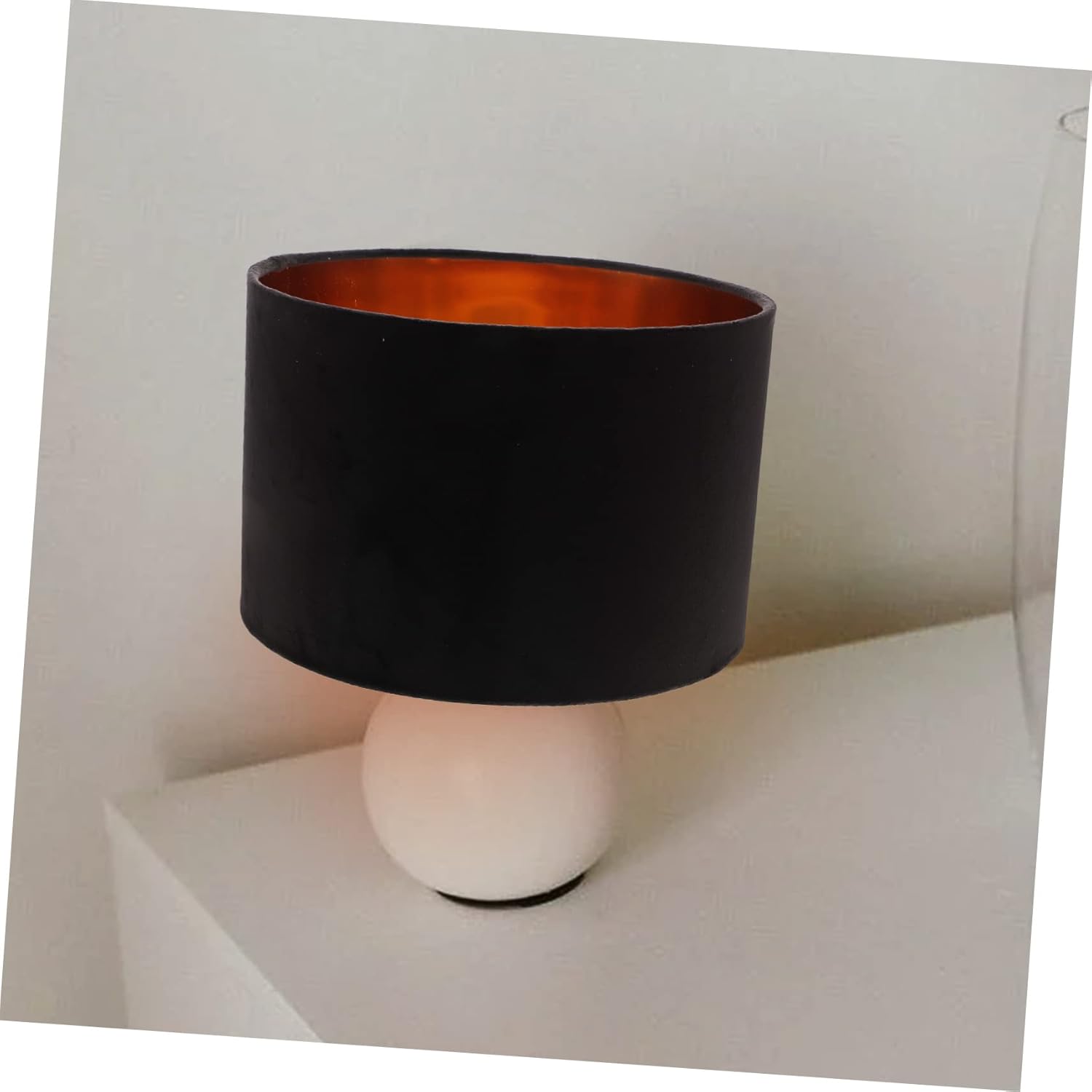 Simple Cloth Lampshade Gold Lampshade for Decor Light Fixture Cover Mid Century Modern Decorative