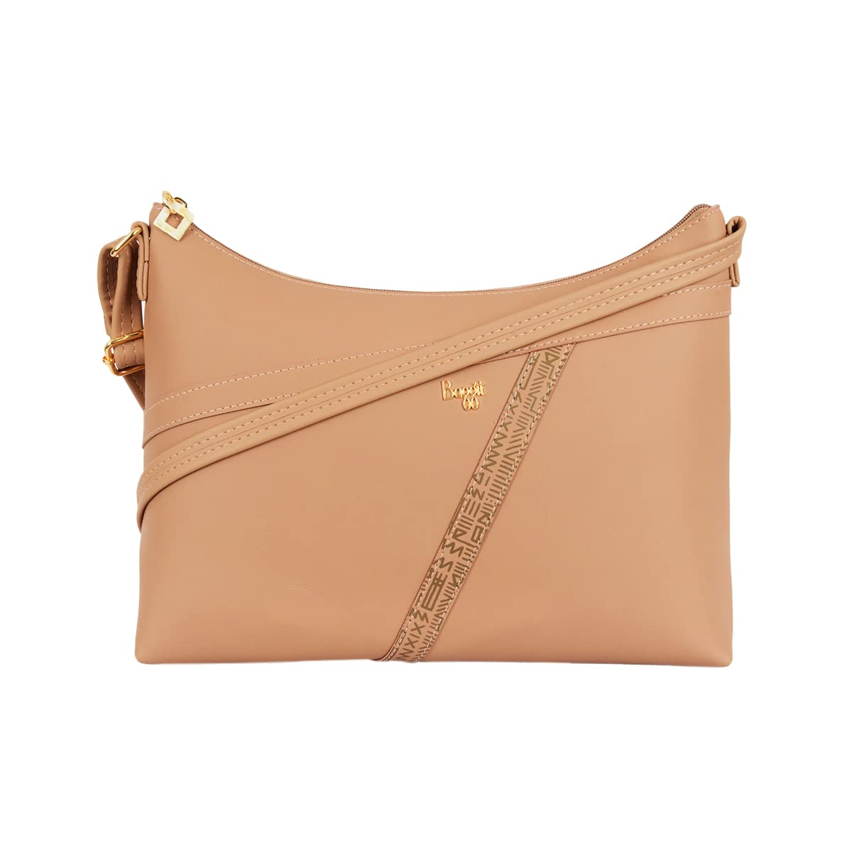 Baggit Women Pink Hobo Sling Bag Medium Size | Ladies Stylish Casual Cross Body Purse Handbag (B0BNTRDB6R) Amazon Price History, Amazon Price Tracker