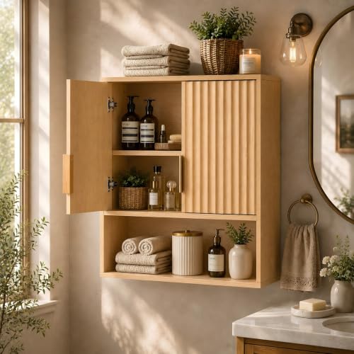 VINGLI Fluted Wall Cabinet
