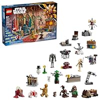 LEGO Star Wars Advent Calendar 2025 Kids Toy - Holiday Countdown Playset with 24 Toys for Boys & Girls, Ages 6+ - Includes C-3PO & BB-8 Minifigures - Star Wars Gift Idea for Christmas - 75418