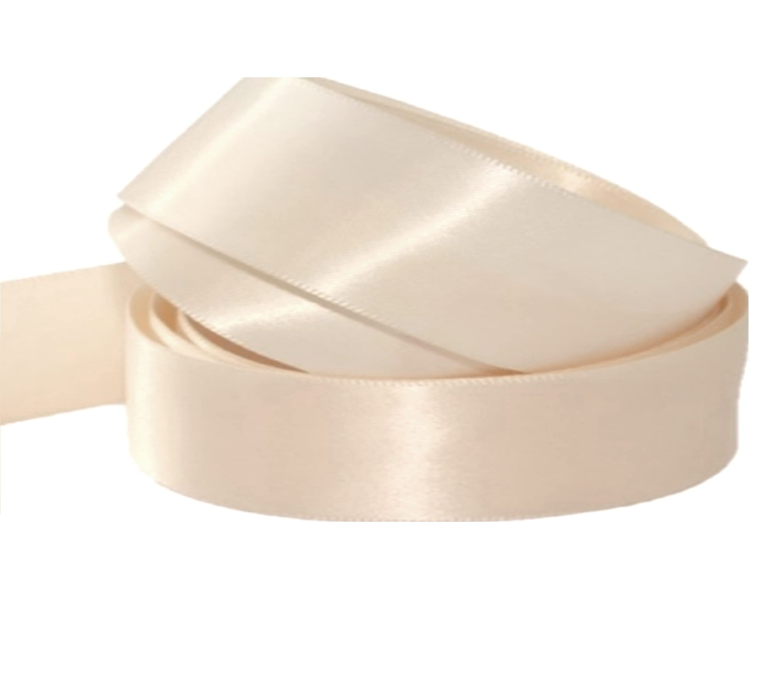 Double Sided Satin Ribbon Size 25mm x 10 Meters, Perfect for Gifts Wrap Sew Party, Decorations Events Dress Wedding Christmas Crafts, Bows Car, DIY, Bouquets, Cake More (Black) — view 32
