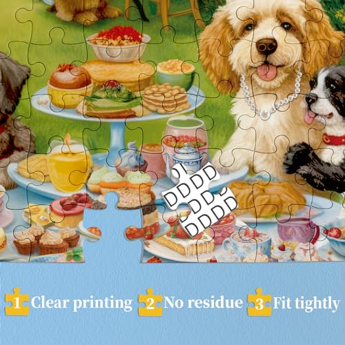 Ideabazar Funny Dog Puzzles For Adults, Dog Jigsaw Puzzle 1000 Piece thumb #2