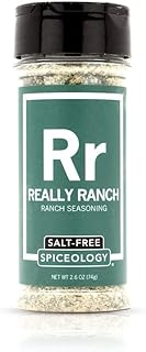Spiceology - Really Ranch Salt Free Seasoning - Use On: Ranch Dip, Roasted Veggies or Chicken - 2.6 oz
