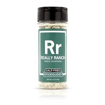 Spiceology - Really Ranch Salt Free Seasoning - Use On Ranch Dip, Roasted Veggies or Chicken - 2.6 oz
