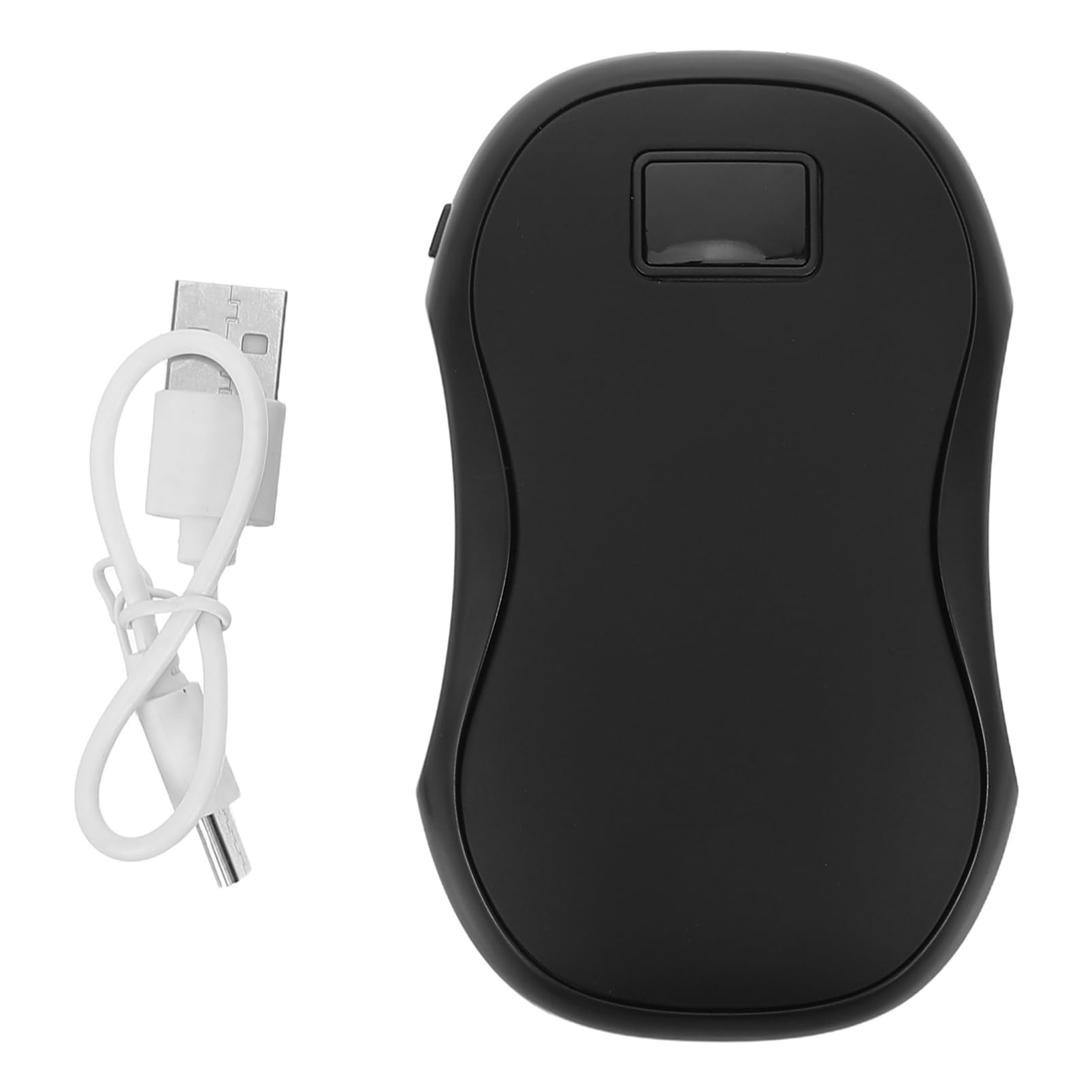 SUPVOX Scaldamano Ricaricabile USB Portatile Mini Riscaldatore Elettrico Scaldamani Due Cavo di Ricarica Temperatura per Esterni e Viaggi