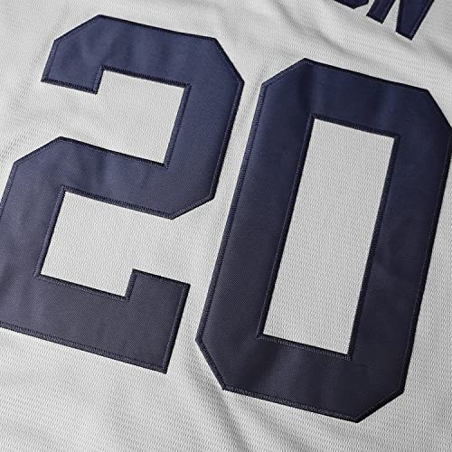 Men's Josh Gibson Jersey,20 Homestead Grays Negro National League Baseball Jersey,Stitched Sports Fan Shirt S-3Xl(20 Grey,Medium) #TOP7