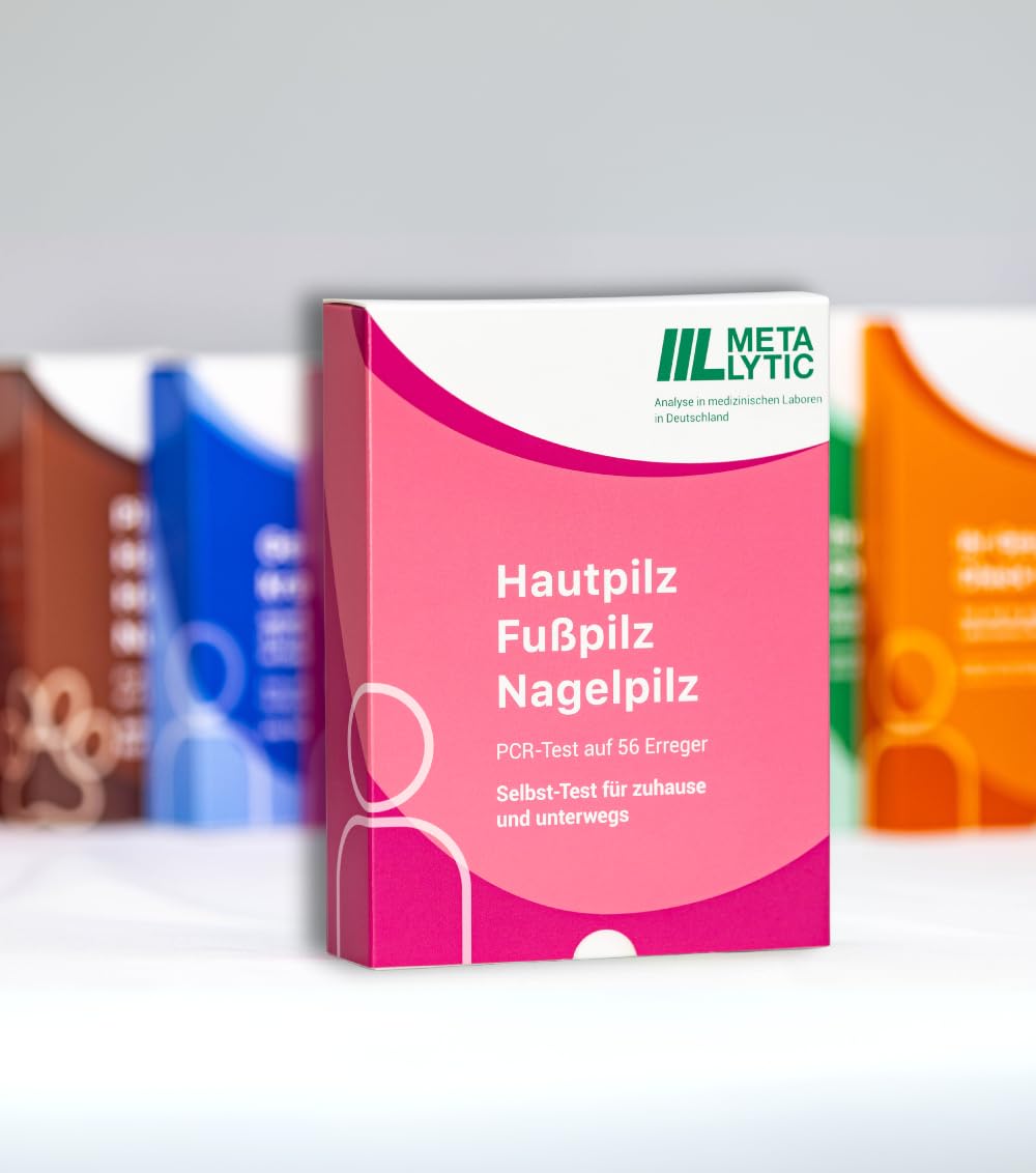 Selbst-Test auf 56 Erreger von Hautpilz, Penis-Pilz, Haarpilz, Fuß- oder Nagelpilz