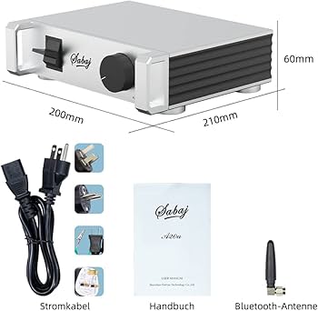 Amazon.com: SABAJ A20a 2022 Versio High Resolution Power Amplifier
