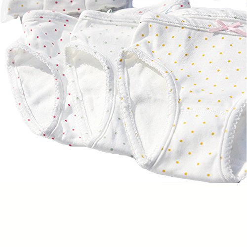 Benetia Baby Girls Underwear Panties Cotton 6 -Pack Size 2T 3T