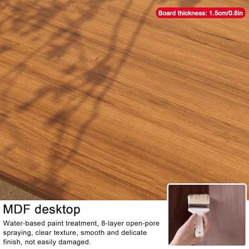 Table basse japonaise de 99cm pour désencombrer les petits salons
