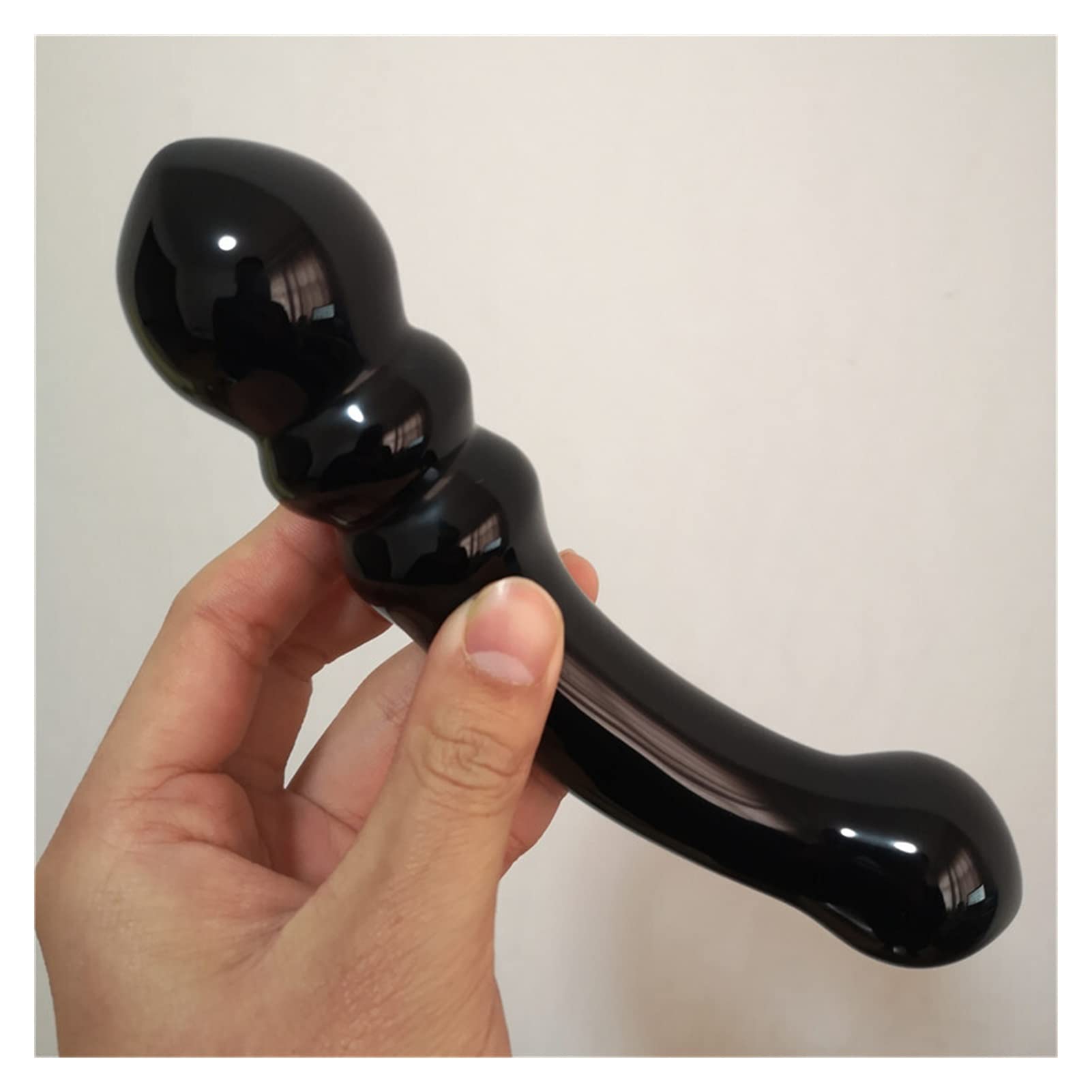 Pierre de cristal obsidienne noire naturelle 18 cm pour harmoniser la décoration