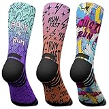 Jungle Socks Running Series - Pack de 3 Calcetines de Alto Rendimiento para Running, Transpirables, Compresivos y Reforzados.