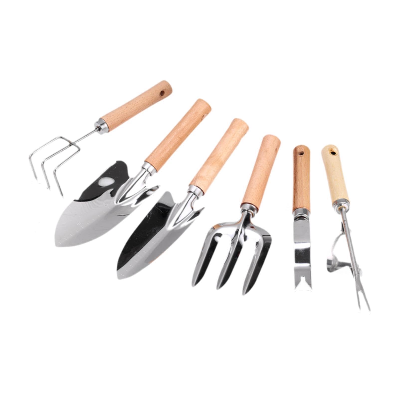 Outils de jardin à main robustes Sharplace | Kit acier inoxydable pelle et fourche