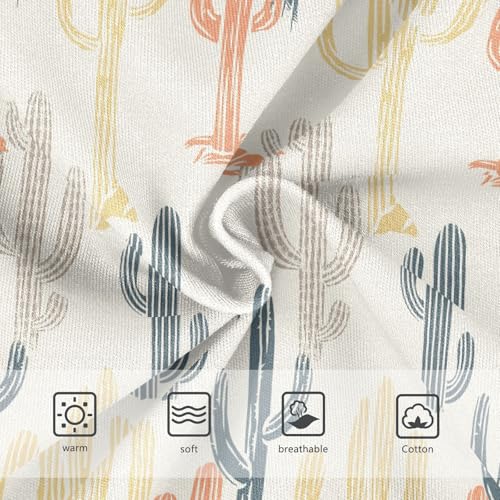 Little Girls' Soft Cotton Underwear Kids Breathable Comfort Cactus Panties Briefs Toddler3