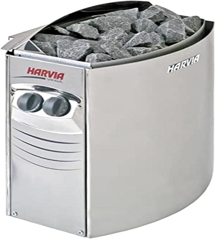 Vega Sauna Oven BC80 8.0 Integrated Control Unit Stainless Steel 8 kW HCB800400S