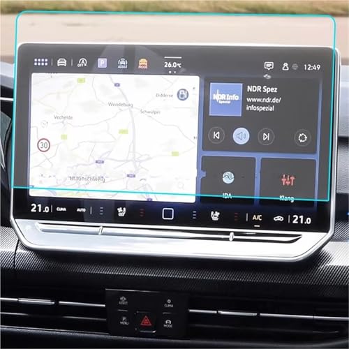 GPS de coche VW Golf 8.5 MK8.5 Mk8 protector de panel e instrumentos 4
