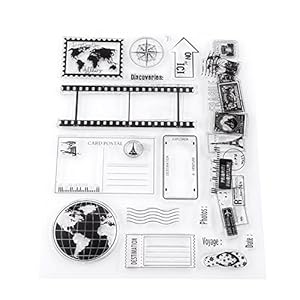 Transparante Seal Globe Siliconen Afdichting Siliconen Stempel Plakboek Album Card Postkaart Diy Productie