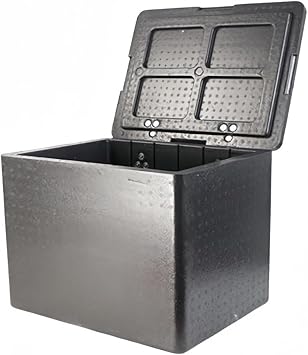 Large Styrofoam Cooler Box, Large Capacity, Lightweight, Good Seal, Long Term Insulation, Portable, For Camping/Picnic/Travel/Lunch Storage