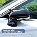Compatible with Toyota Camry 2026 2025 2024 2023 2022 2021 2020 2019 2018 Accessories Aggressive Look Car Exterior Door Side Rearview Mirror Guard Cover Trim Caps -Glossy Black