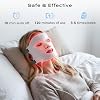 FDA-Cleared LED Light Therapy Mask, 7-Color Red Light Therapy for Face Anti-Aging, Wrinkle Reduction & Acne, Rechargeable Soft Silicone Home Skincare Device