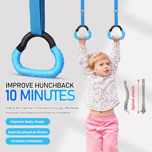 Anillas de Gimnasia para Niños con Cintas Ajustables miniatura 7