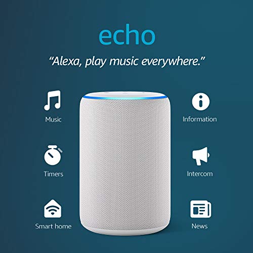 Echo (3rd Gen) - Smart speaker with Alexa - Sandstone