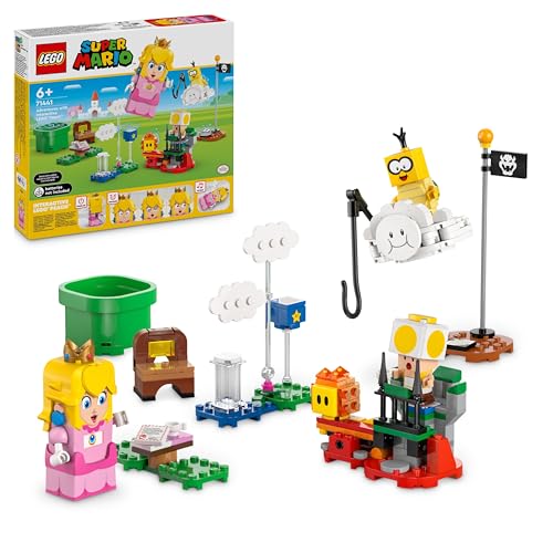 LEGO Super Mario Adventures with Interactive Peach, Princess Toy Playset...