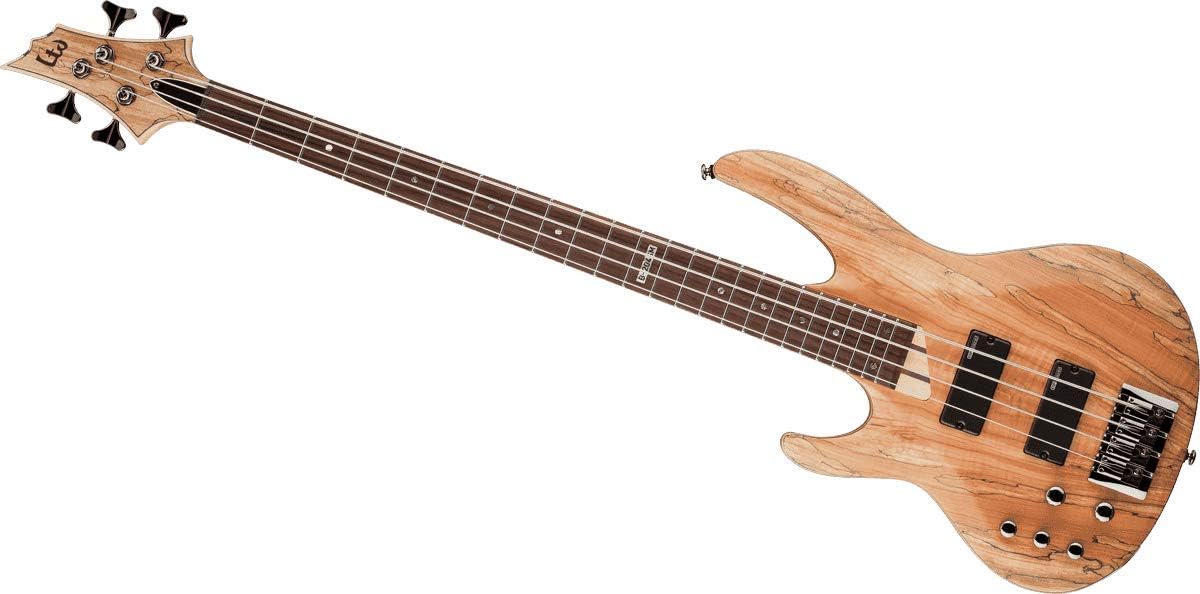 ESP LTD B-204SM Left-handed Bass Guitar - Natural Satin