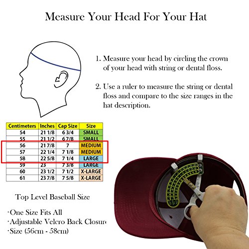 Image of Top Level Baseball Cap Men Women - Classic Adjustable Plain Hat