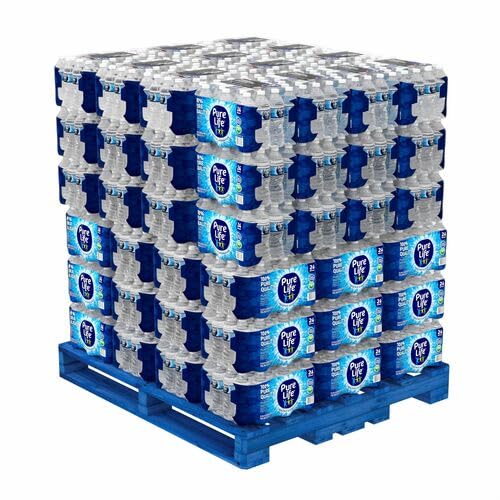 Pallet of Water Purе Lifе Purified Water 16.9 fl. oz., 40 pk. Pack of 48. TOTAL 1920 BOTTLES.
